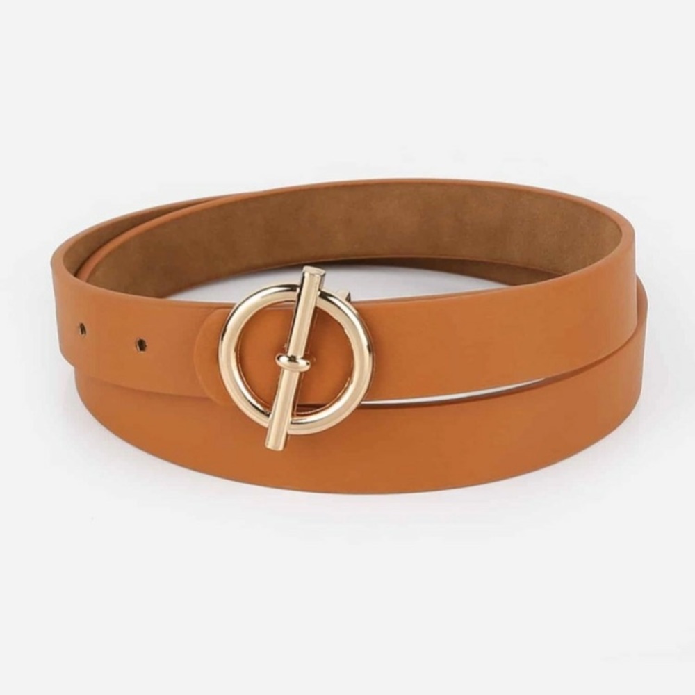 🆕💫beige buckle belt💫
